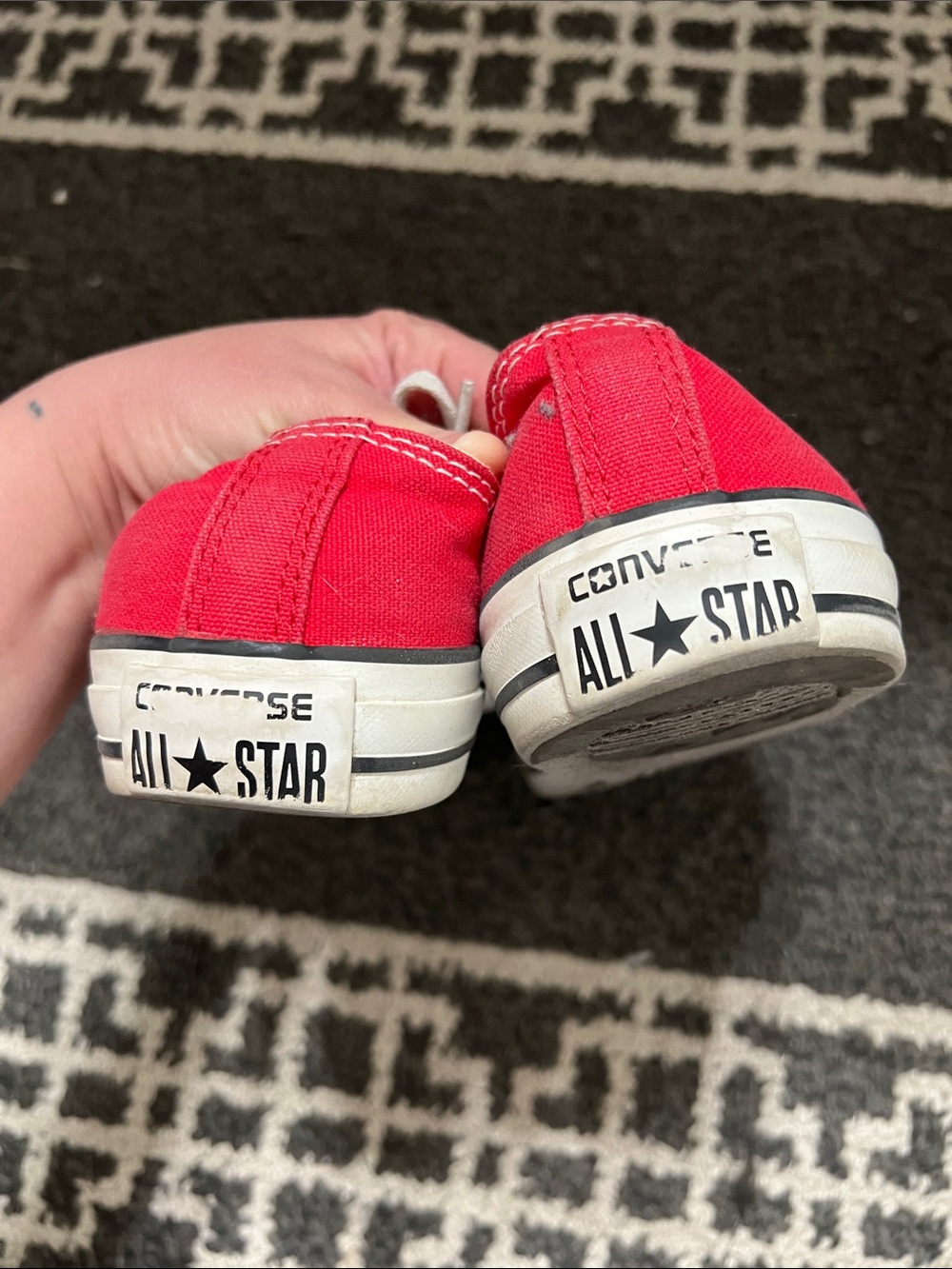 Red Converse - Picture 3 of 4